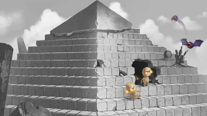 Unichrome: A 1-Bit Unicorn Adventure